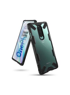 Buy Hard Fusion-X Ergonomic Shock Absorption Bumper Case Cover For OnePlus 8 Black in Egypt