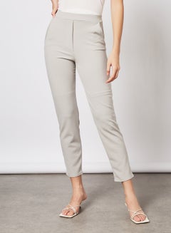 اشتري High Waist Trousers Grey في السعودية