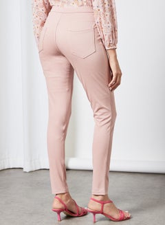 R\u0026B Pocket Detail Jeggings Dusty Pink 