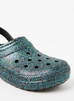 womens glitter lined crocs