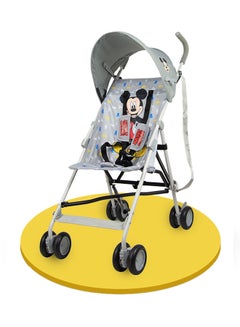 Buy Mickey Mouse Lightweight Buggy Stroller - Grey in UAE