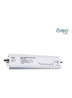 Buy Slim LED Converter Waterproof Power Supply, 24V AC Low Voltage Output Adapter White 235x53x19millimeter in UAE