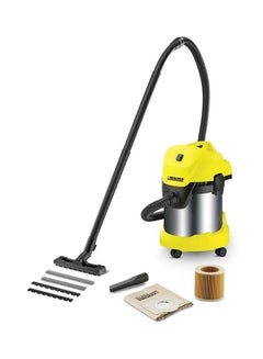 Buy WD 3 Premium Multi-Purpose Vacuum Cleaner 17 L 1600 W 16298460 Yellow/Black in UAE