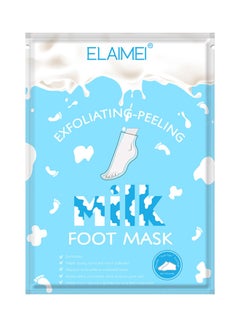 اشتري Milk Exfoliating-Peeling Foot Mask شفاف 55جم في الامارات