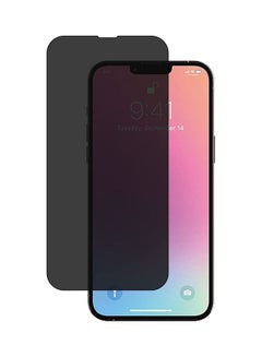 Buy Anti-Scratch with Alignment Frame Bubble Free Tempered Glass Privacy Screen Protector for Apple iPhone 13 Pro Max 6.7 Inch Black in Saudi Arabia