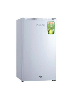 Buy 125L Gross / 85L Net, Single Door Mini Refrigerator, Compact Small Size Free StAnding Fridge With Separate Chiller Compartment, 2 Shelves And Bottle Storage Racks Best For Home, Office, Bedroom 125 L 281 kW NRF125SS1 Grey in UAE