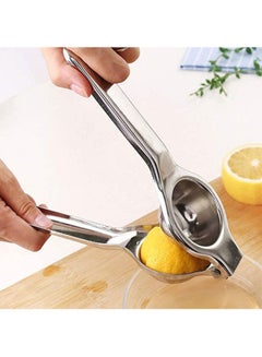 Buy Jochapa Manual Lemon Squeezer Stainless  Lemon Juicer Press Silver 20cm in Egypt