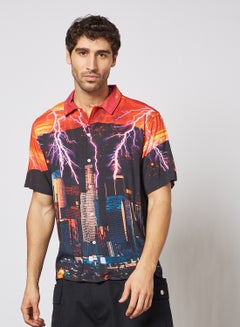 Buy Prisma Graphic Woven Shirt Multicolour in Saudi Arabia