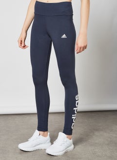 Shop adidas Essentials High Waist Logo Leggings Navy online in Riyadh,  Jeddah and all KSA