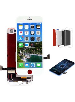 Buy LCD Screen Replacement For iPhone 8 White in UAE