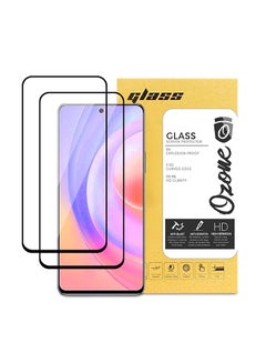 Buy 2 Pack Tempered Glass Screen Protector for Huawei Honor 50 SE Black in UAE