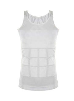 Buy Slimming Body Shaper Vest For Men XL XL in UAE