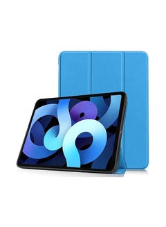 Buy Smart Folio Case Cover For iPad Air 4 (2020) 10.9 inch Light Blue in Saudi Arabia