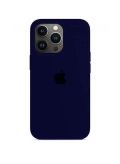 Buy Silicone Case Cover for iPhone 13 Pro Max 6.7inch Midnight Blue in Saudi Arabia