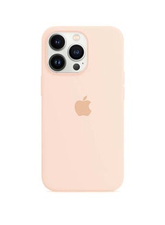 Buy Silicone Case Cover for iPhone 13 Pro Max 6.7inch Pink Sand in Saudi Arabia