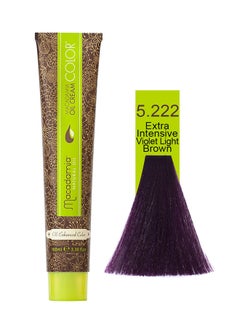 Buy Oil Cream Color 5.222 Extra Intensive Violet Light Brown 100ml in UAE