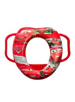 اشتري Cars Toilet Training Seat, 12-18 M - Red/Green/Blue Assorted في الامارات