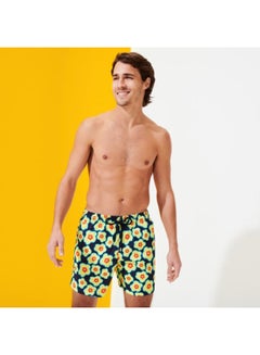 Buy Floral Printed Swim Shorts Multicolour in UAE