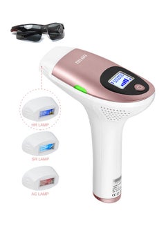 Buy T3 3-In-1 Home Laser Hair Removal IPL Pink/White in Egypt