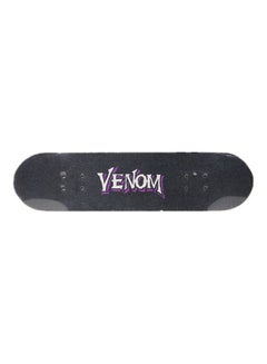 Buy Venom Series Double Kick Wood Skateboard with PVC Wheel and Plastic Frame For Adult 79cm in Saudi Arabia