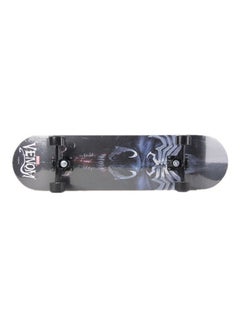 Buy Venom Series Double Kick Wood Skateboard With PVC Wheel And Plastic Frame For Adult 79 x 20cm in Saudi Arabia