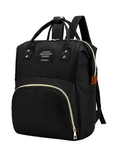 Buy Multipurpose Maternity Diaper Backpack - Black in UAE