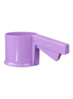 Buy Plastic Mug Sifter and Flour Strainer Purple in UAE