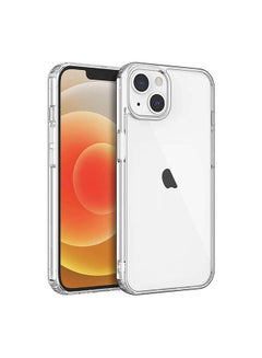 Buy Protective Case Cover For Apple iPhone 13 6.1 inch Clear in UAE