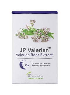 Buy Jp Valerian 250 Mg Soft Gel Capsules in Saudi Arabia