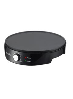 Buy Anjero / Crepe Maker With Adjustable Temperature Control 1000.0 W NL-CM-1863-BK Black in UAE