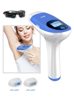 Buy Permanent IPL Laser Hair Removal Device Blue in UAE