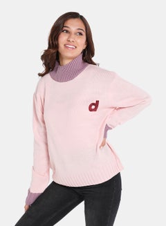 Buy Casual Pullover Peach in UAE