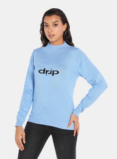 Buy Casual Pullover Teal in UAE