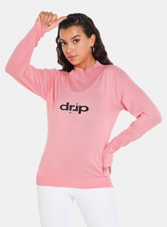 Buy Casual Pullover Pink in UAE