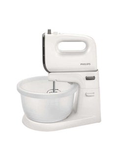 Buy Electric Bowl Mixer 3 L 400 W HR3745 White in UAE