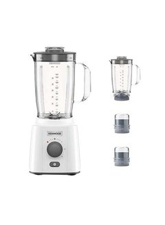 Buy Blender, Grinder, Ice Crush Function, 1.5L extra Jar, Multi Mill 2 L 650 W OWBLP41.H0WH White/Grey in Saudi Arabia