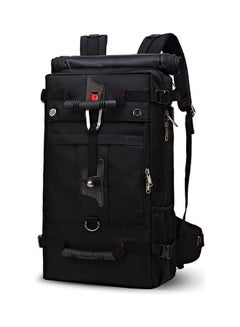 Buy Multifunctional Waterproof Hiking Backpack Black in Saudi Arabia