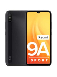 اشتري Redmi 9A Sport Dual Sim Carbon Black 2GB RAM 32GB 4G LTE- International Version في الامارات