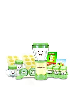 Buy 22 Piece Set Nutribullet - Baby Bullet Blender 200 W BBR-2212M Green in UAE