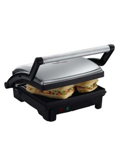 Buy 3-In-1 Panini Press Electric Sandwich Maker 1800.0 W 17888 Black/Silver in Saudi Arabia