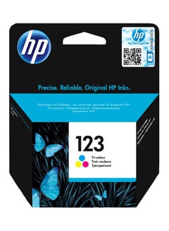 Buy 123 Tri-Color Original Ink Cartridge Multicolour in UAE