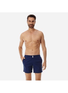Buy Basic Plain Swim Shorts Blue in UAE