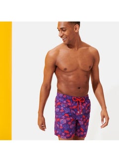 Buy All Over Printed Swim Shorts Multicolour in UAE