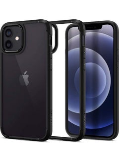 Buy Ultra Hybrid designed for iPhone 12 case and iPhone 12 PRO case/cover Matte Black in Saudi Arabia