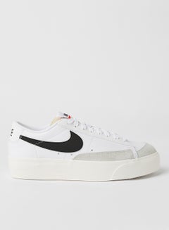 اشتري Blazer Low Platform Sneakers White/Black في الامارات