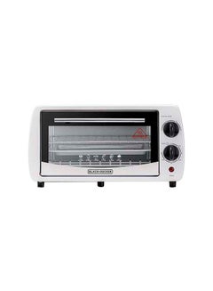 Buy Electric Oven Multifunction With Double Glass For Toasting/Baking/Broiling 9 L 800 W TRO9DG-B5 White in Egypt