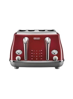 Buy Icona Capitals 4-Slice Toaster 1800.0 W CTOC4003.R Red in UAE