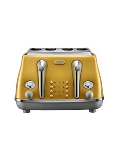Buy Icona Capitals 4-Slice Toaster 1800.0 W CTOC4003.Y Yellow in UAE