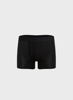 Buy Logo Printed Boxers Black in UAE