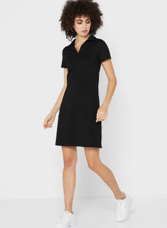 اشتري Mini T-Shirt Dress Black في الامارات